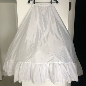White Petticoat for bridal gown